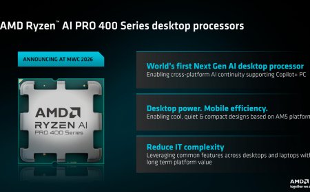 AMD details Ryzen AI 400 desktop with up to 8 cores, Radeon 860M graphics — APUs won’t be available as boxed units, only in OEM systems