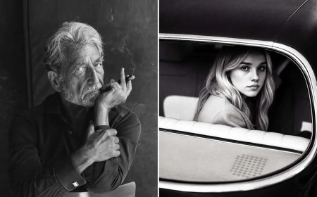 How Do Black and White Portraits Convey Human Expression Without Color?