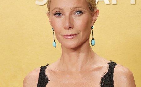 Gwyneth Paltrow Presents at Actor Awards 2026 With Missing Earring