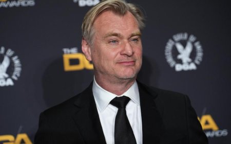 Christopher Nolan Pays Tribute to Imax’s David Keighley, Pioneer of Large-Format Cinema, at the Kodak Film Awards