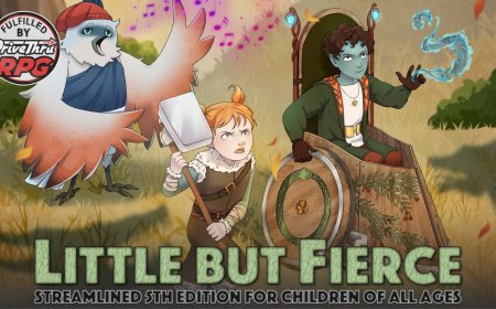 Little But Fierce Kickstarter to deliver a kid-friendly version of D&D
