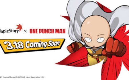 One Punch Man Is Punching His Way Into MapleStory This Month