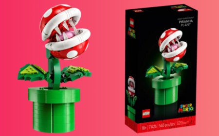 The Super Mario Lego Piranha Plant Is 30% For A Limited Time