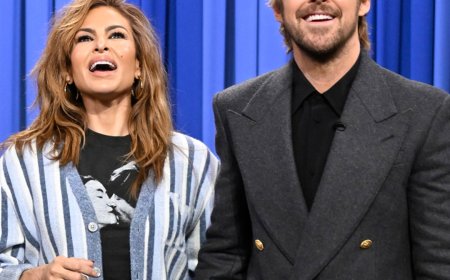 Ryan Gosling, Eva Mendes Make First Official Appearance in a Decade
