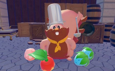 Cooking recipes and skill upgrades in Pokémon Pokopia