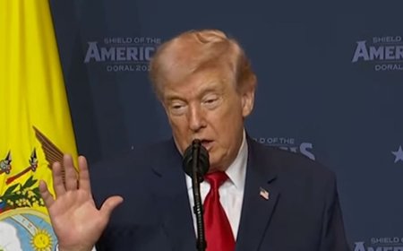 Donald Trump Refuses to Learn Spanish at Shield of the Americas Event