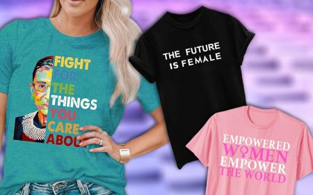 Empowering Shirts for International Women's Day