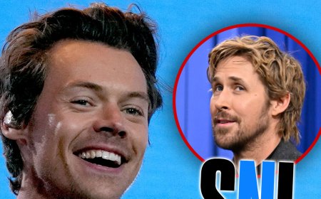 Harry Styles Crashes Ryan Gosling's 'SNL' Monologue