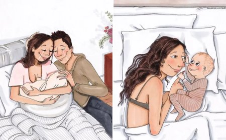 Beyond the Snapshot: How Amanda Oleander Illustrates the Raw, Unseen Moments of Motherhood