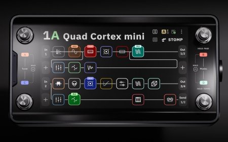 Quad Cortex mini amp modeler: All the power, half the size