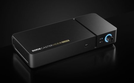 The RodeCaster Video Core Connects up to Four Cameras into a Production