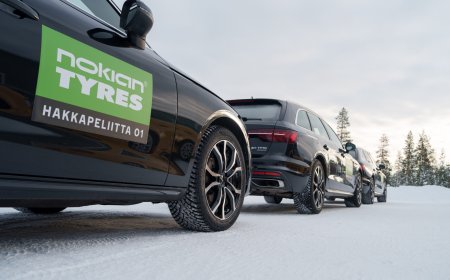 These new winter tires have studs that retract as it warms up