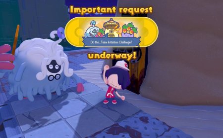 'Do the... Team Initiation Challenge?' walkthrough and quest steps in Pokémon Pokopia