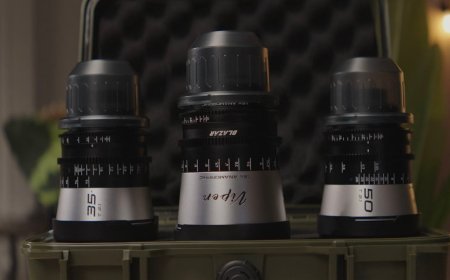 Blazar Announces New Viper Series of Full-Frame 1.5x Anamorphic Lenses