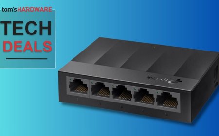 This £8.97 TP-Link Ethernet switch is a must-have for 4K streaming and lag-free gaming — compact 5-port unmanaged switch runs silent and unlocks gigabit speeds for less than a tenner