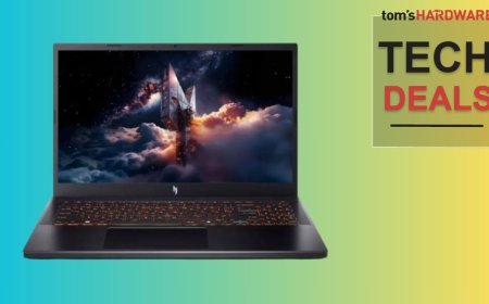 This RTX 5060 Acer gaming laptop with 16GB RAM and a 1TB SSD is a steal for just £799.99 — solid 1080p performer includes a 10-core Intel CPU and a fast 165Hz refresh rate