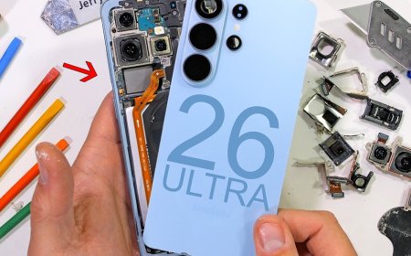 This YouTuber tore down a Galaxy S26 Ultra to see how Samsung improved the camera