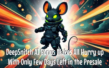 DeepSnitch AI 300% Bonus Makes All Hurry up With Only Few Days Left in the Presale; Other AI Coins Like RENDER and ICP Are Worth Checking, Too
