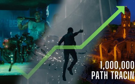 Nvidia claims 1 million times better path tracing performance is coming in future gaming GPUs — says current GPUs are already 10,000x faster than Pascal