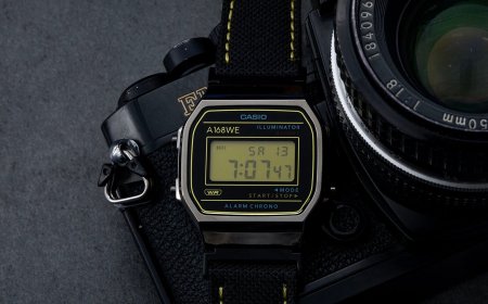 This Gorgeous Custom Casio Watch Pays Tribute to Nikon