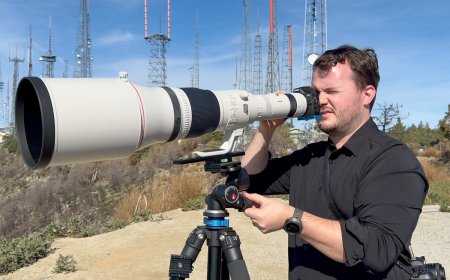 Watch these guys goofing around with Canon's $22,000 1200mm lens