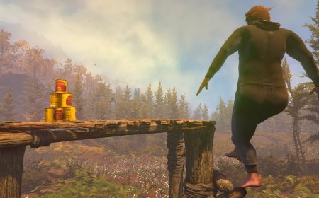 Baby Steps' designers trolled players by placing stacks of cans at the top of 'plausible' climbing challenges they didn't even bother testing, and players managed to climb them all—except one