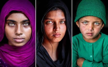 Windows to the Soul: Mou Aysha Captures the Rare, Piercing Light Eyes of Bangladesh
