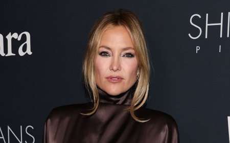 Kate Hudson sizzles in silky brown gown with Alicia Silverstone and Lisa Rinna at the WIF Oscars Nominees bash in LA