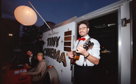 Meet the Punk-Rock Projectionist Showing His Own Films in a Tiny Theater on Wheels