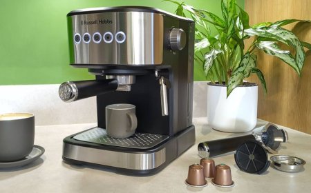 I tested the tiny Russell Hobbs coffee maker that uses grounds or Nespresso pods — but I discovered one infuriating drawback