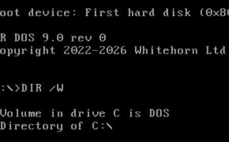 ‘Clean-room reimplementation’ of DR-DOS hits early beta, modernizing the operating system 38 years after its debut — runs Doom, Warcraft, SimCity, and other period-appropriate titles