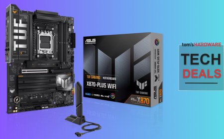 Save over $100 on this feature-rich Asus AM5 motherboard with Wi-Fi 7, USB4 & DDR5-8000 support — TUF Gaming X870-Plus is on sale for just $170