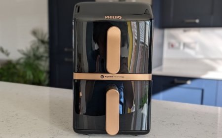 I tested the Philips 4000 Series Stacked Dual Basket Air Fryer — a premium appliance with looks to match
