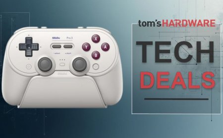 No more stick drift for under $50 — 8BitDo's Pro 3 controller with Hall-Effect TMR sticks and swappable ABXY buttons is 29% off while stocks last