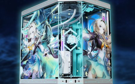 The iBuyPower Limited Edition Honkai Star Rail "Firefly" Prebuilt Gaming PC Is Now Available