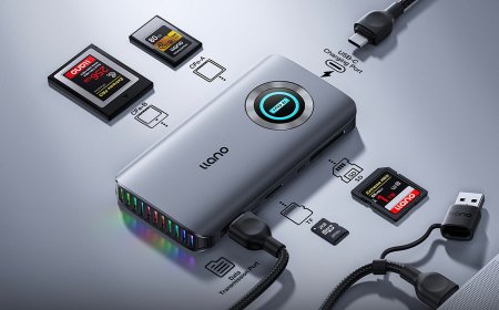 Llano’s Colorful New 4-in-1 Card Reader Is Built for Big Data Transfers