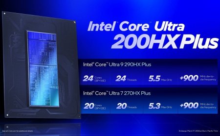 Intel launches Core Ultra 200HX Plus mobile CPUs, including 290HX Plus and 270HX Plus flagships — Arrow Lake refresh is up to 8% faster in gaming