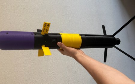 Tech hobbyist makes shoulder-mounted guided missile prototype with $96 in parts and a 3D printer — DIY MANPADS includes Wi-Fi guidance, ballistics calculations, optional camera for tracking
