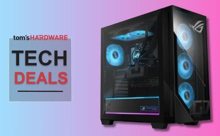 Score a liquid-cooled Asus ROG 4K gaming PC with a 9800X3D and RX 9070 XT for under $1,900 right now — powerhouse rig comes equipped with 32GB of DDR5 RAM and a 1TB SSD