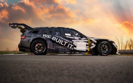 A station wagon is entering one of the hardest 24-hour races in the world