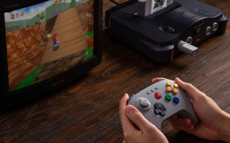 8BitDo launches $40 Nintendo 64-inspired wireless controller with 2.4 GHz connection — dedicated wireless receiver even works with the original N64