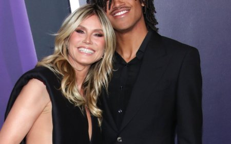 Heidi Klum’s Son Henry Towers Over Her During Red Carpet Appearance
