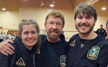 Chuck Norris's twins Dakota and Danilee, 24, break silence on star's death in emotional tributes to 'amazing' father
