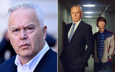 'This is MY side of the story': Huw Edwards dramatically breaks cover to the Mail on eve of new Channel 5 drama about his downfall with his own astonishing, self-pitying claims, as insiders lift lid on 'deluded' former star's life in exile