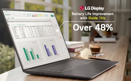 LG produces the world's first mass-production LCD laptop display capable of 1 Hz to save power — OLED version arriving in 2027