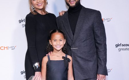 John Legend's Daughter Luna, 9, Shows Off Impressive Interview Skills