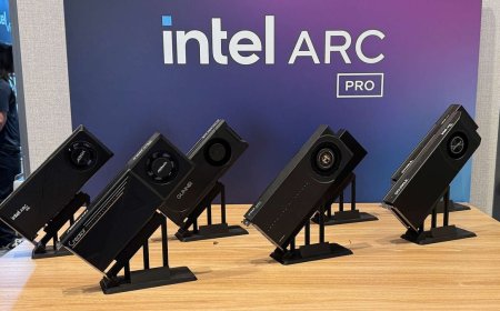 Intel Arc Pro B70 and Arc Pro B65 GPUs bring 32GB of RAM to AI and pro apps — bigger Battlemage finally arrives, but it's not for gamers