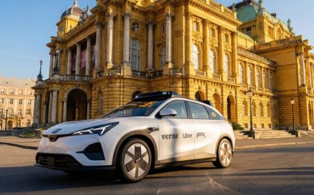 Uber aims to launch Europe’s first robotaxi service with Pony AI and Verne