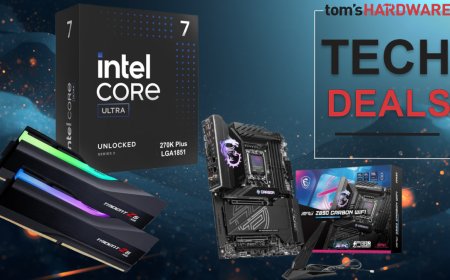Save big on Intel's Arrow Lake refresh with almost $300 off on this 3-item bundle — new Core Ultra 270K Plus processor, MSI Z890 Carbon Wifi motherboard, and 32GB of G.Skill Trident Z5 DDR5-6400 RAM for $899.99