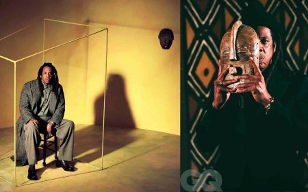 High-Profile Artist Rashid Johnson Photographs Jay-Z for GQ Magazine